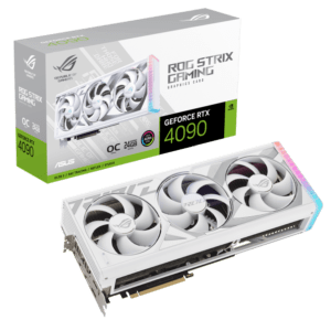 ASUS RTX 4090 ROG STRIX 24GB GDDR6X OC WHITE - BullTech Store
