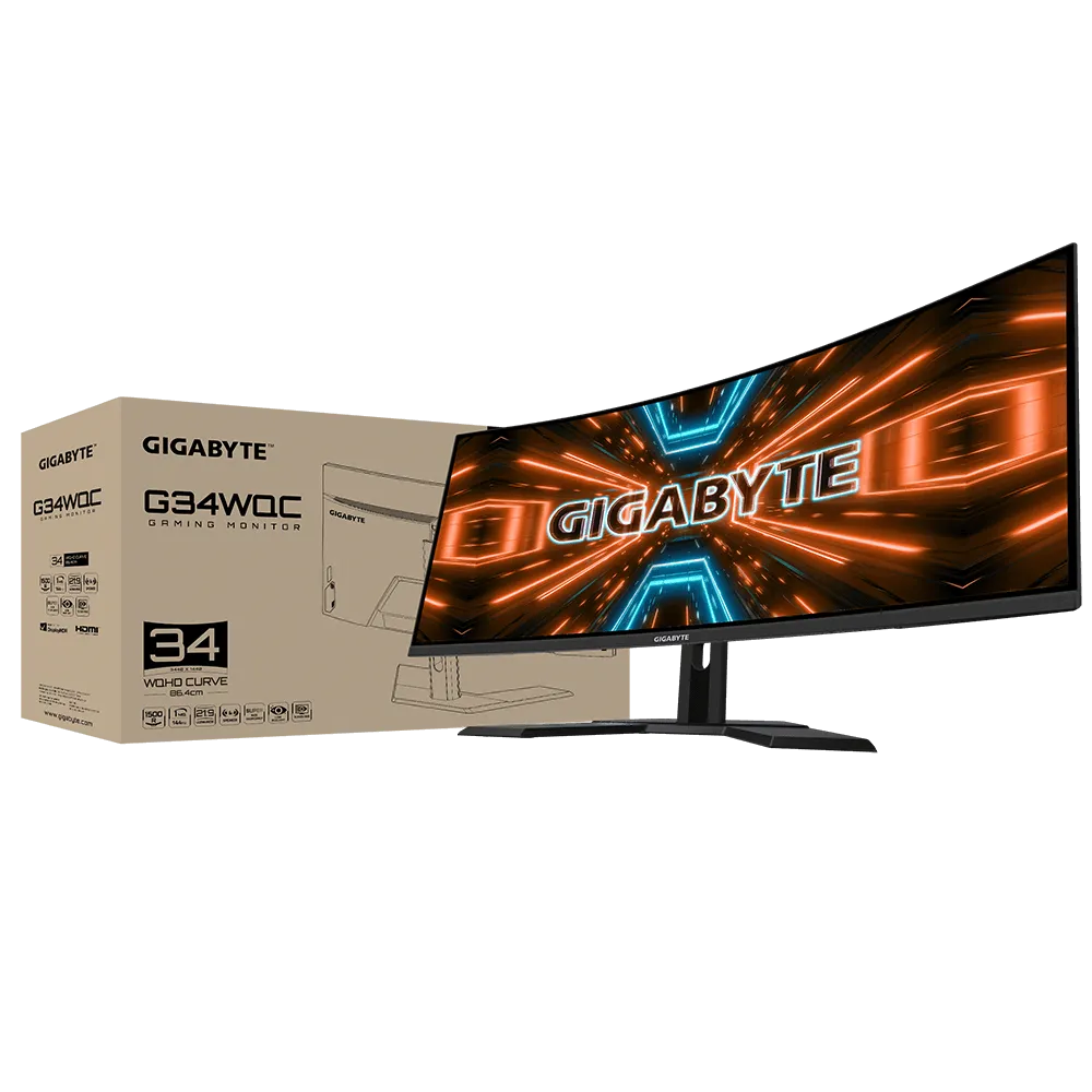 Monitor Gamer Gigabyte G34WQC A-SA - BullTech Store