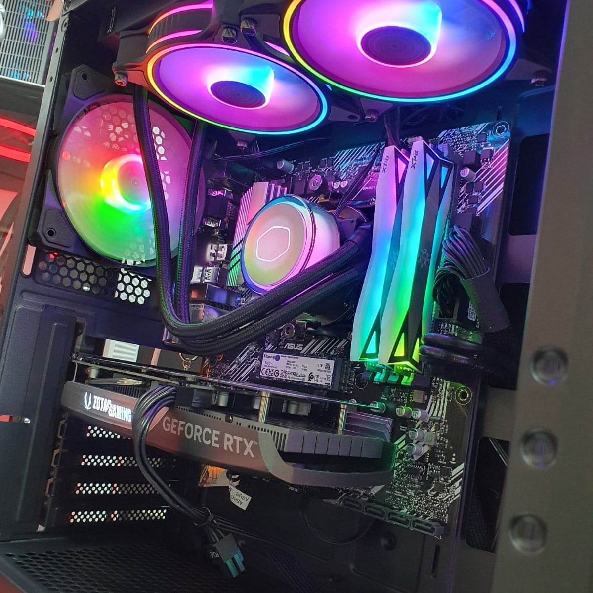 PC Gamer AirFlow 4060 Black Elite - Bulltech Store