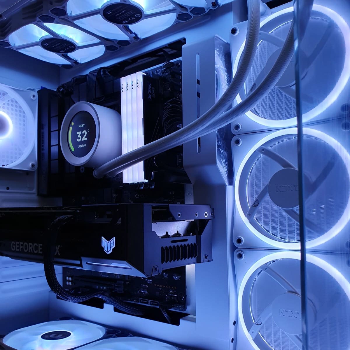 PC Gamer Arion NZXT Elite White Pro - Bulltech Store