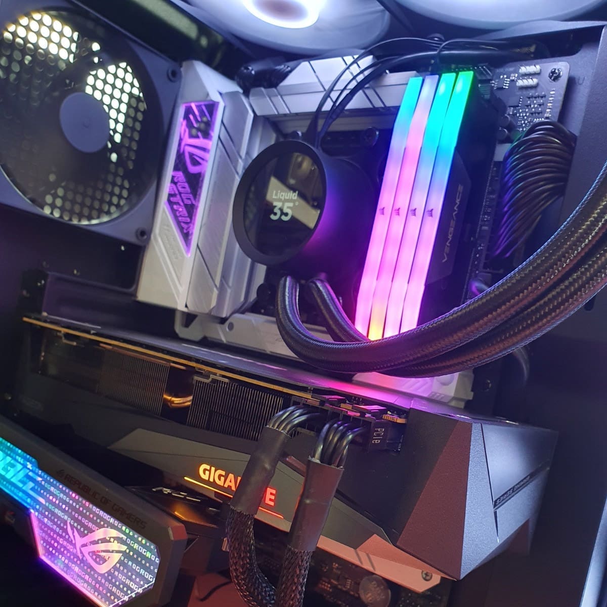 PC Gamer RX 6800 XT Elite ROG - Bulltech Store