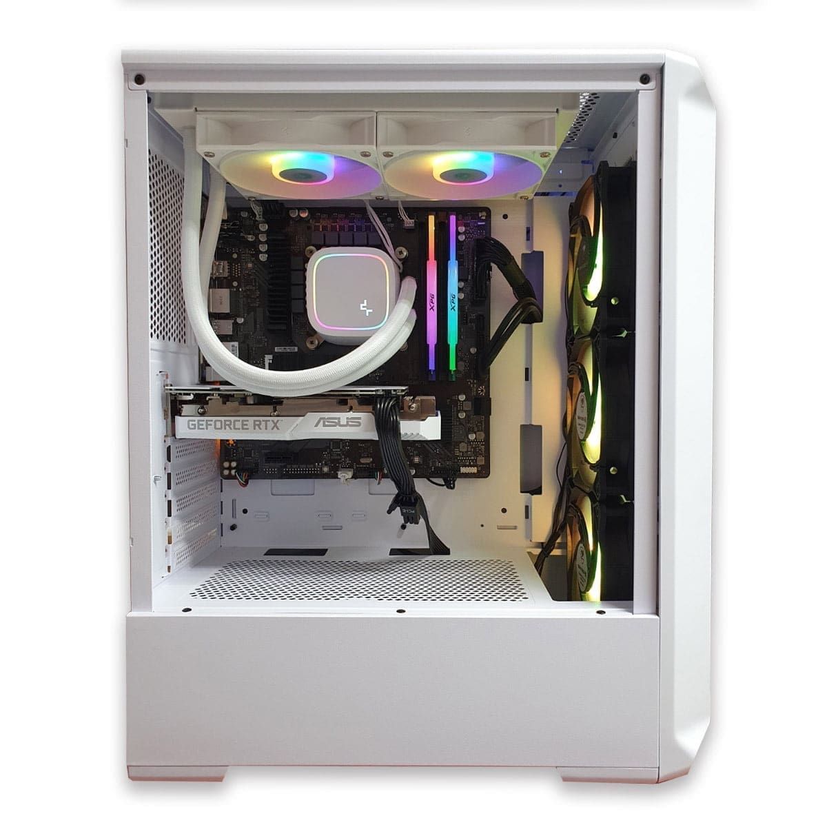 PC Gamer White Letherium 14700 - Bulltech Store
