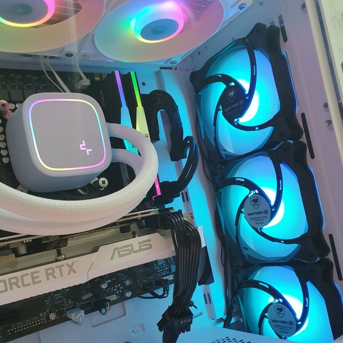 PC Gamer White Letherium 14700 - Bulltech Store