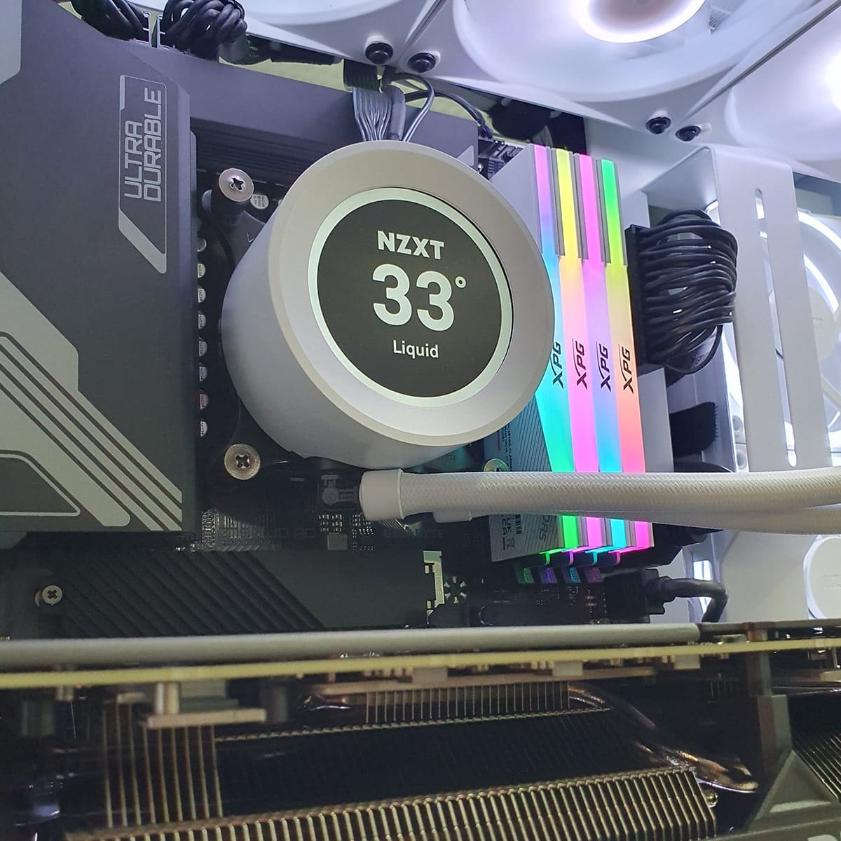 PC Gamer Dai Vernon White 4080 -ASSEMBLED PRO COMPUTER - Bulltech Store