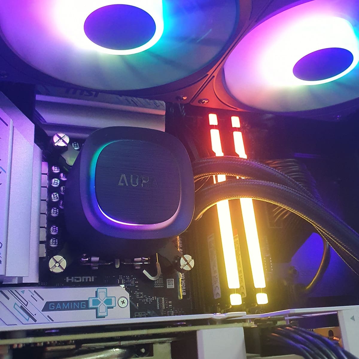 PC Gamer 4060 TI Aura Beast Gaming - ASSEMBLED PRO COMPUTER - Bulltech Store