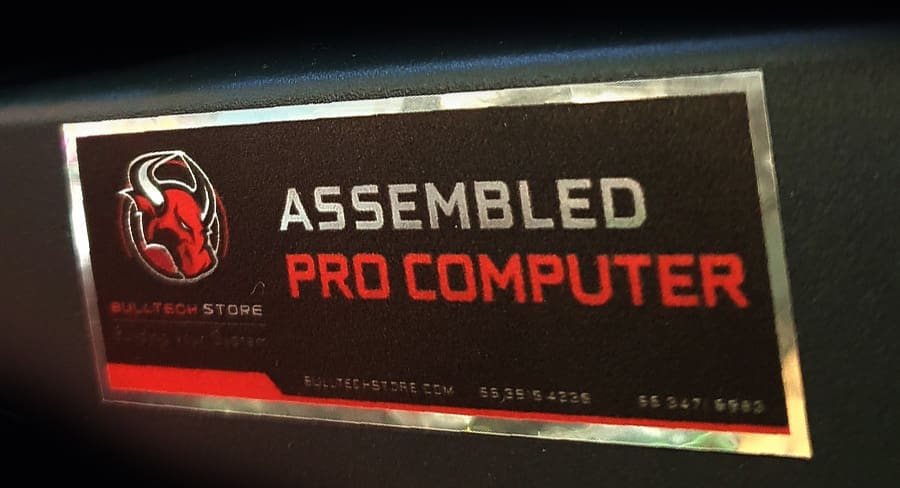 ASSEMBLED PRO COMPUTER - Bulltech Store