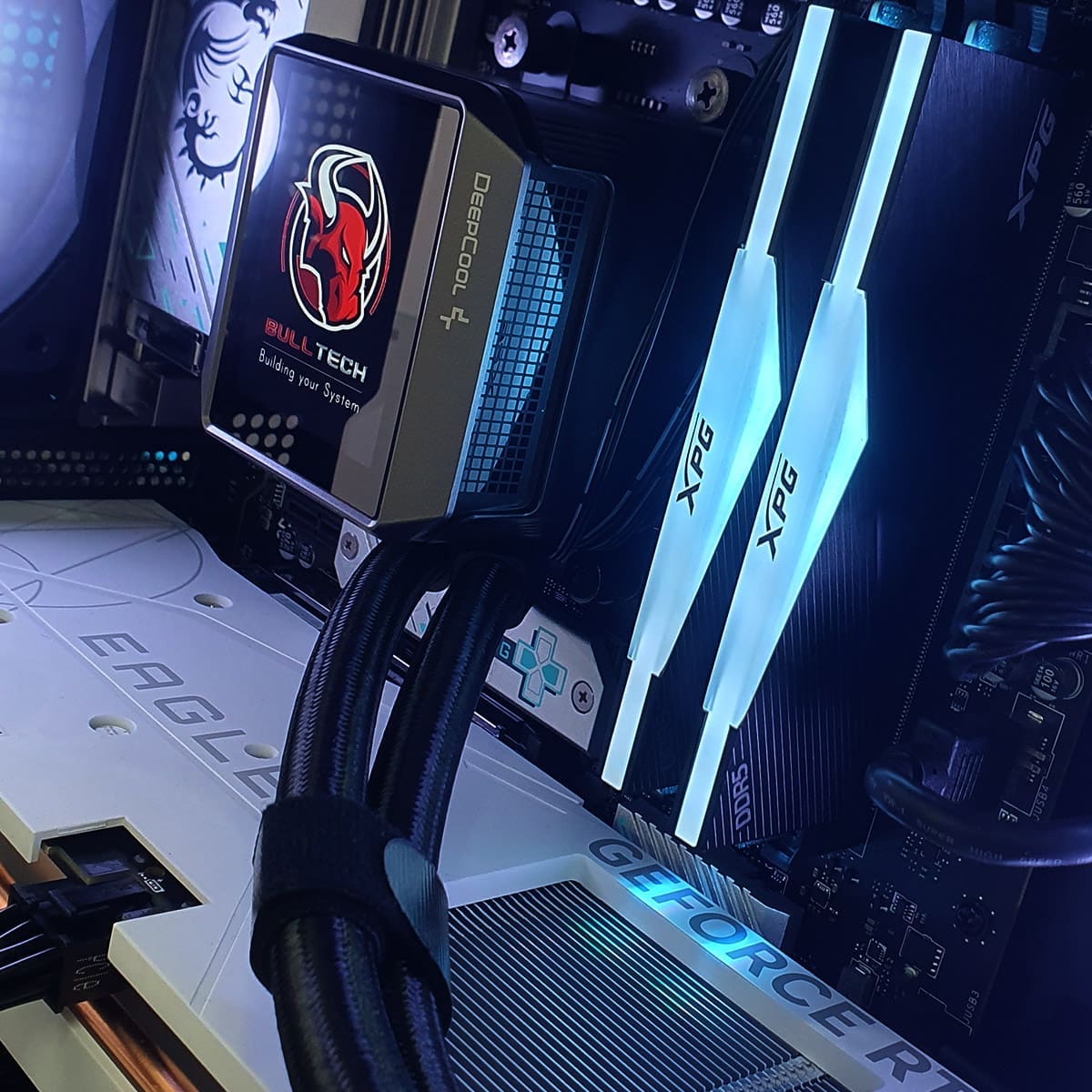 PC Gamer 4060 Eagle Ice - ASSEMBLED PRO COMPUTER - Bulltech Store