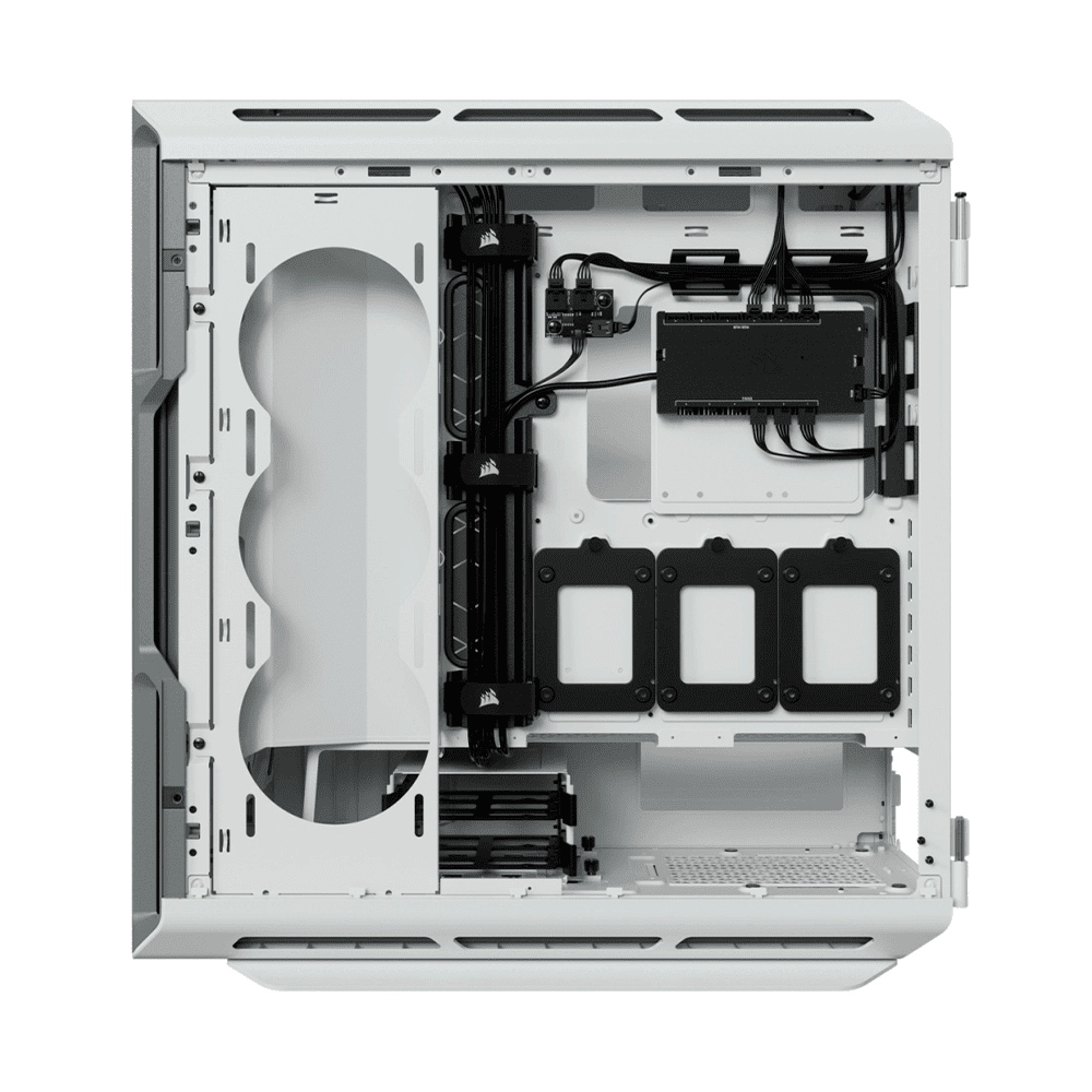 Gabinete Corsair iCUE 5000T | Cristal Templado | Midi Tower | ATX/EATX/Micro ATX | USB 3.1 | CC-9011231-WW