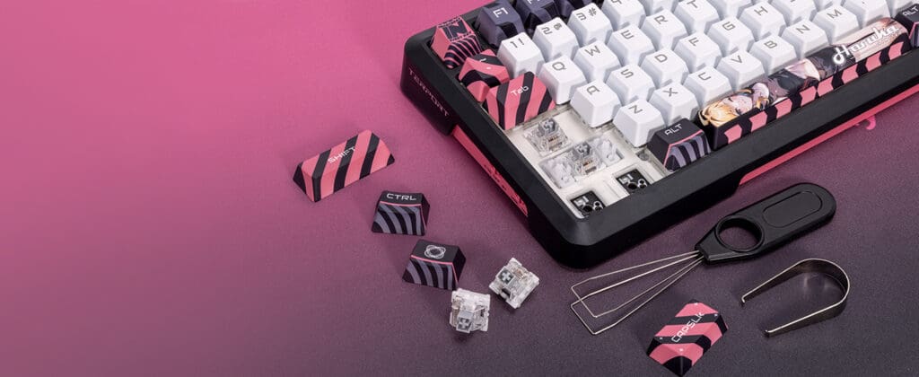 Teclado Mecánico Gamer Anime TERPORT HARUKA