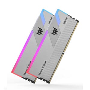 Memoria RAM Acer Vesta II RGB DDR5 Plata | 6000MHz | 32GB (Módulos 2x16GB) | CL38 | XMP | BL.9BWWR.382