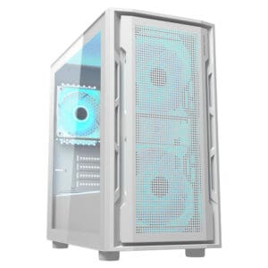 Gabinete Gamer Cougar Uniface Mini Blanco - Bulltech Store - Tienda en CDMX