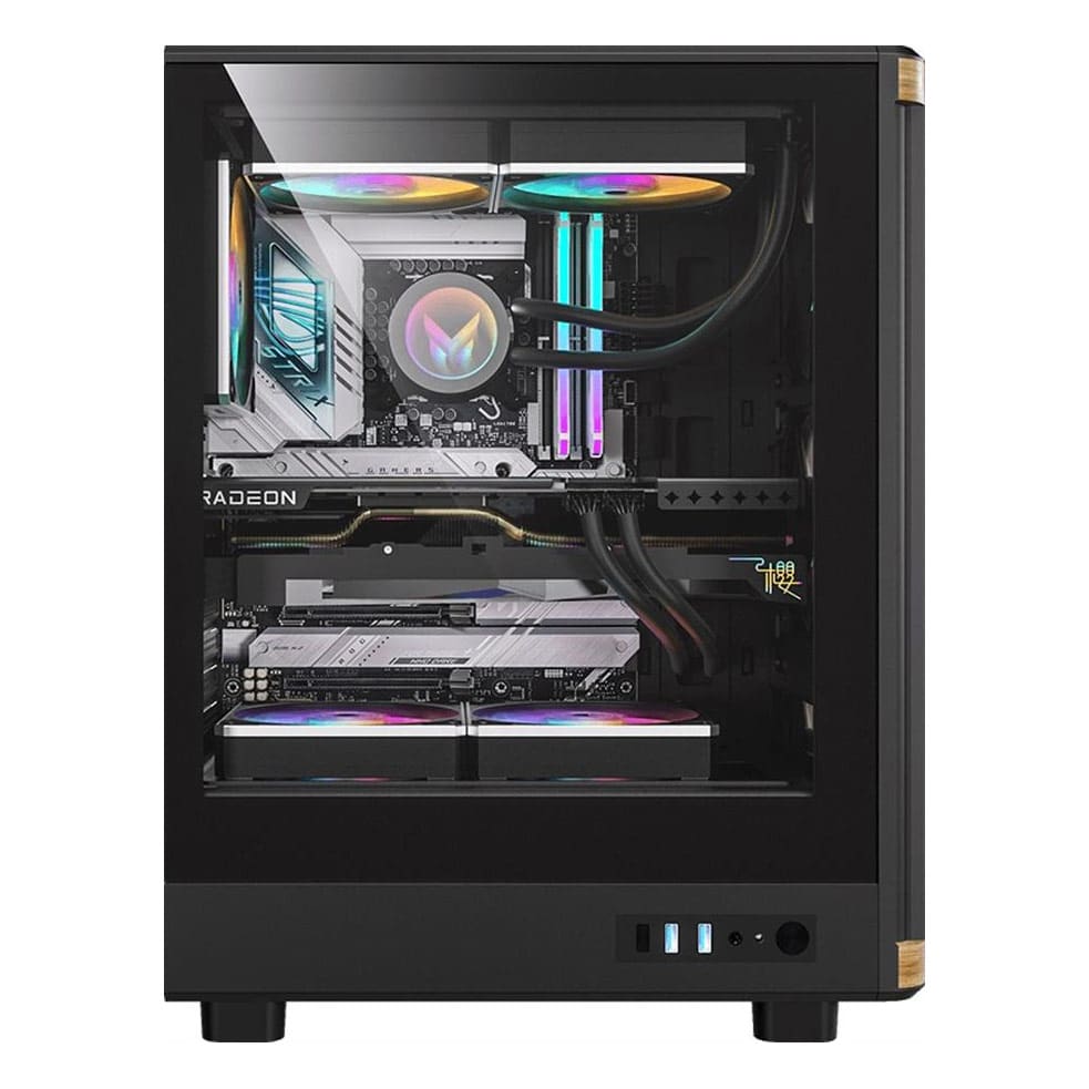 Gabinete Gamer Formula Timberline T1 Black - Bulltech Store - Tienda en CDMX