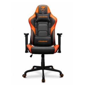 Sillla Gamer Cougar Armor Elite Negro con Naranja - Bulltech Store - Tienda en CDMX