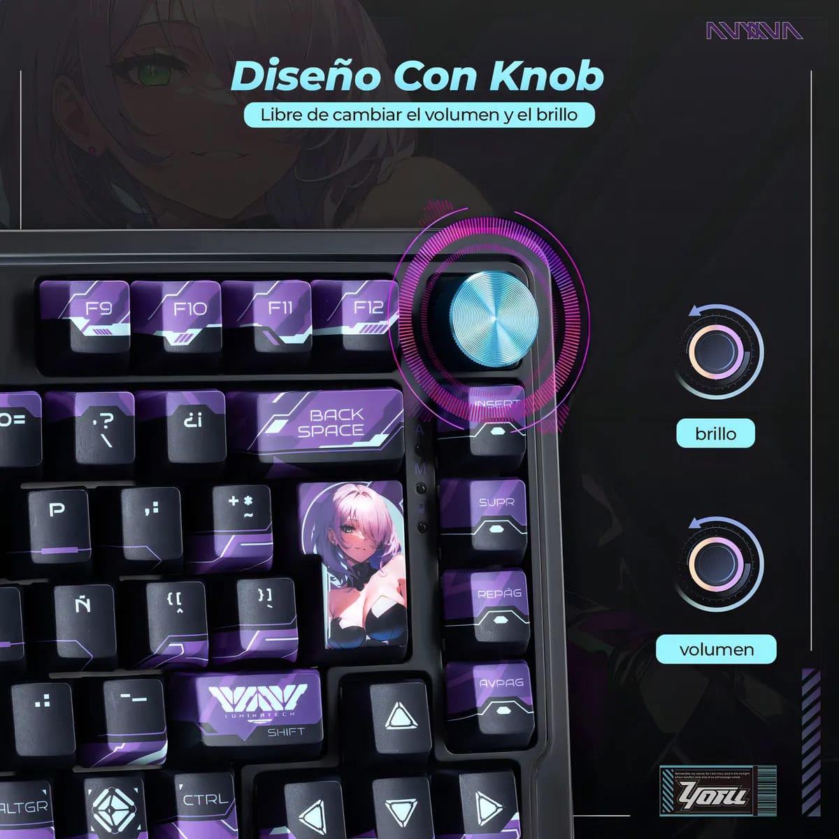 Teclado Mecánico Gamer Terport X Yoru - Bulltech Store - Tienda en CDMX