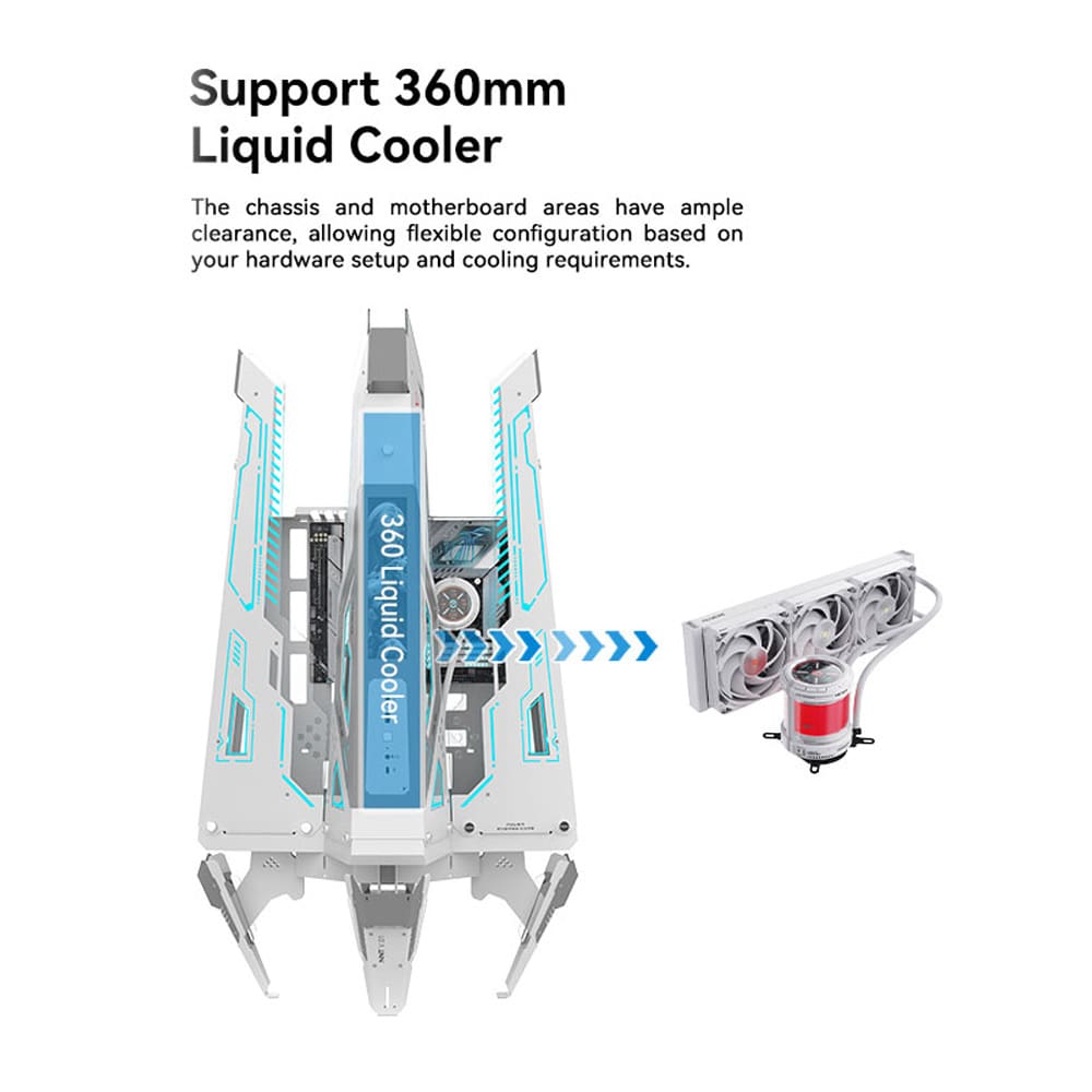 Gabinete Gamer Alseye STAR ARK - Bulltech Store - Tienda en CDMX