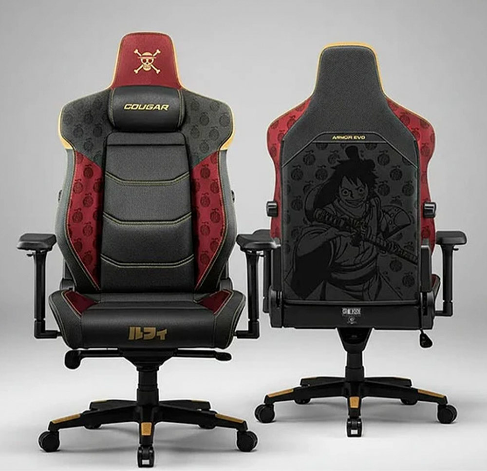 Silla Gamer Cougar Armor EVO Edición One Piece Luffy - Bulltech Store - Tienda de Cómputo en CDMX