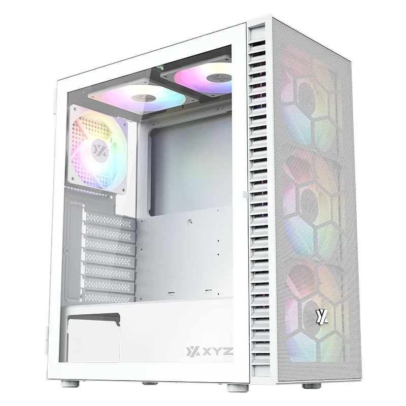 Gabinete XYZ AIRONE 100 MESH - Bulltech Store - Tienda de Cómputo en CDMX