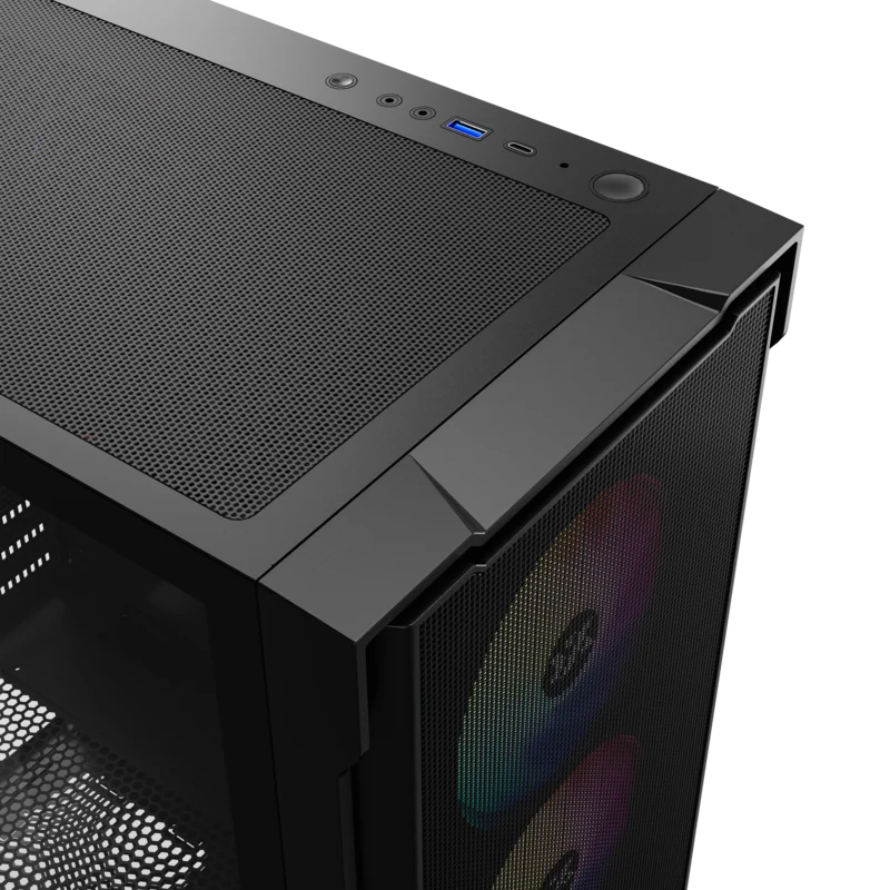 Gabinete XYZ AIRONE 300-X MESH - Bulltech Store - Tienda de Cómputo en CDMX - PC Gamer