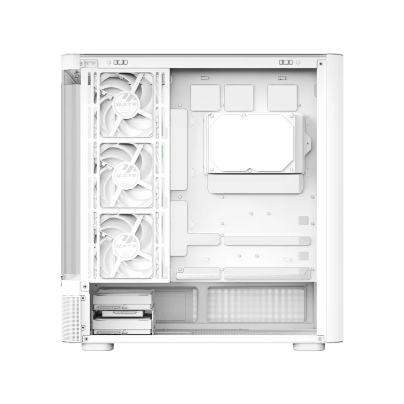 Gabinete XYZ QUANTUM PRO White - Bulltech Store - Tienda de Cómputo en CDMX - PC Gamer