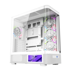 Gabinete XYZ QUANTUM PRO White - Bulltech Store - Tienda de Cómputo en CDMX - PC Gamer