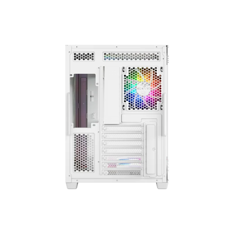 Gabinete XYZ TESSERACT X White - Bulltech Store - Tienda de Cómputo en CDMX - PC Gamer