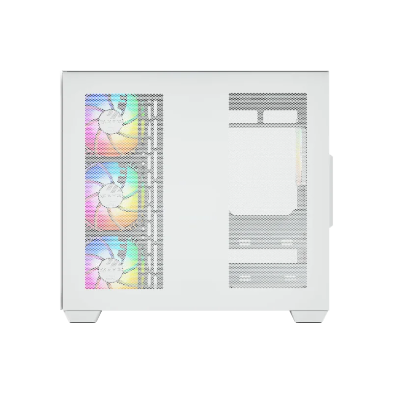 Gabinete XYZ TESSERACT X White - Bulltech Store - Tienda de Cómputo en CDMX - PC Gamer