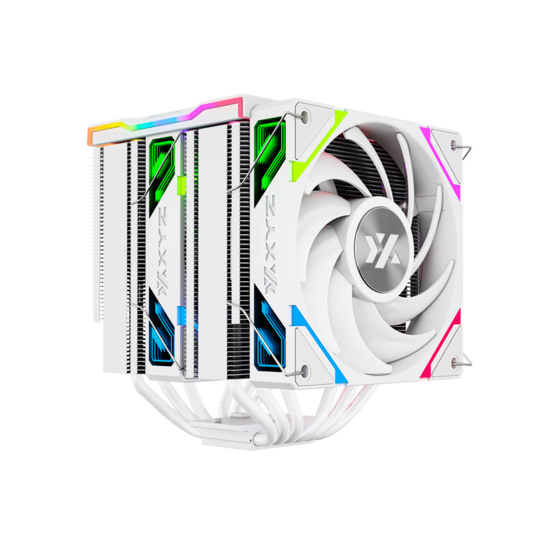 Disipador para CPU XYZ Thermax Pro Duo White - Bulltech Store - Tienda de Cómputo en CDMX - PC Gamer