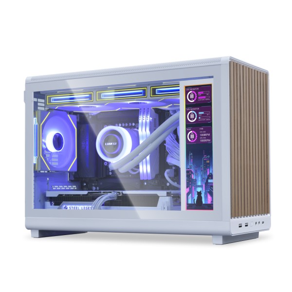 Pantalla Universal LCD Lian Li White - Bulltech Store - Tienda de Cómputo en CDMX - PC Gamer