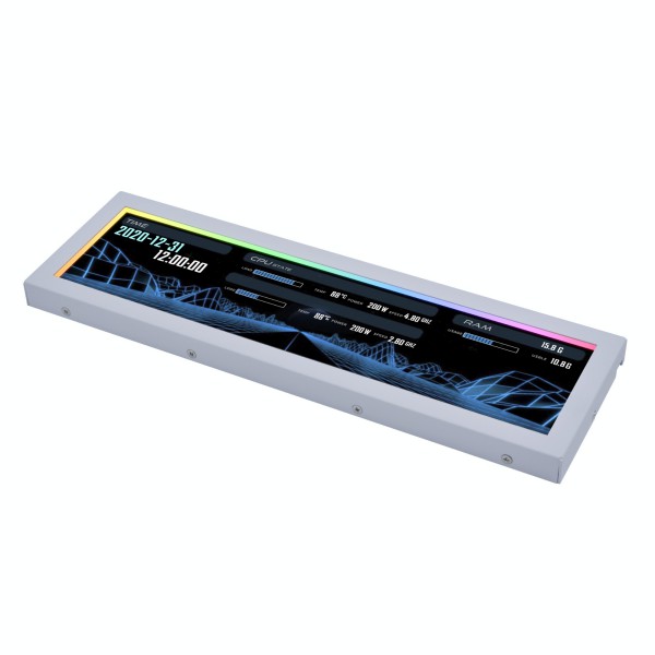 Pantalla Universal LCD Lian Li White - Bulltech Store - Tienda de Cómputo en CDMX - PC Gamer