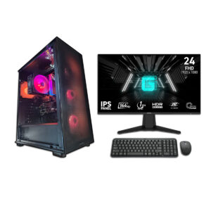 PC Gamer RTX 5050 5700 / Monitor Gamer 24" / Kit de Teclado & Mouse / Computadora Gamer y Profesional - Computadora Gamer y Profesional - Bulltech Store - Tienda en CDMX - Assembled Pro Computer