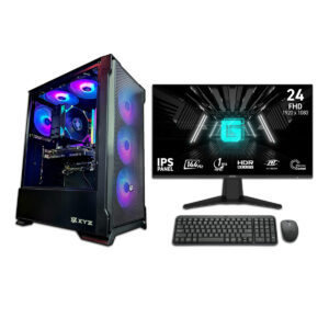 PC Gamer XYZ Aurorax 5060 Prime / Monitor Gamer 24" / Kit de Teclado & Mouse - Computadora Gamer y Profesional - Bulltech Store - Tienda en CDMX - Assembled Pro Computer