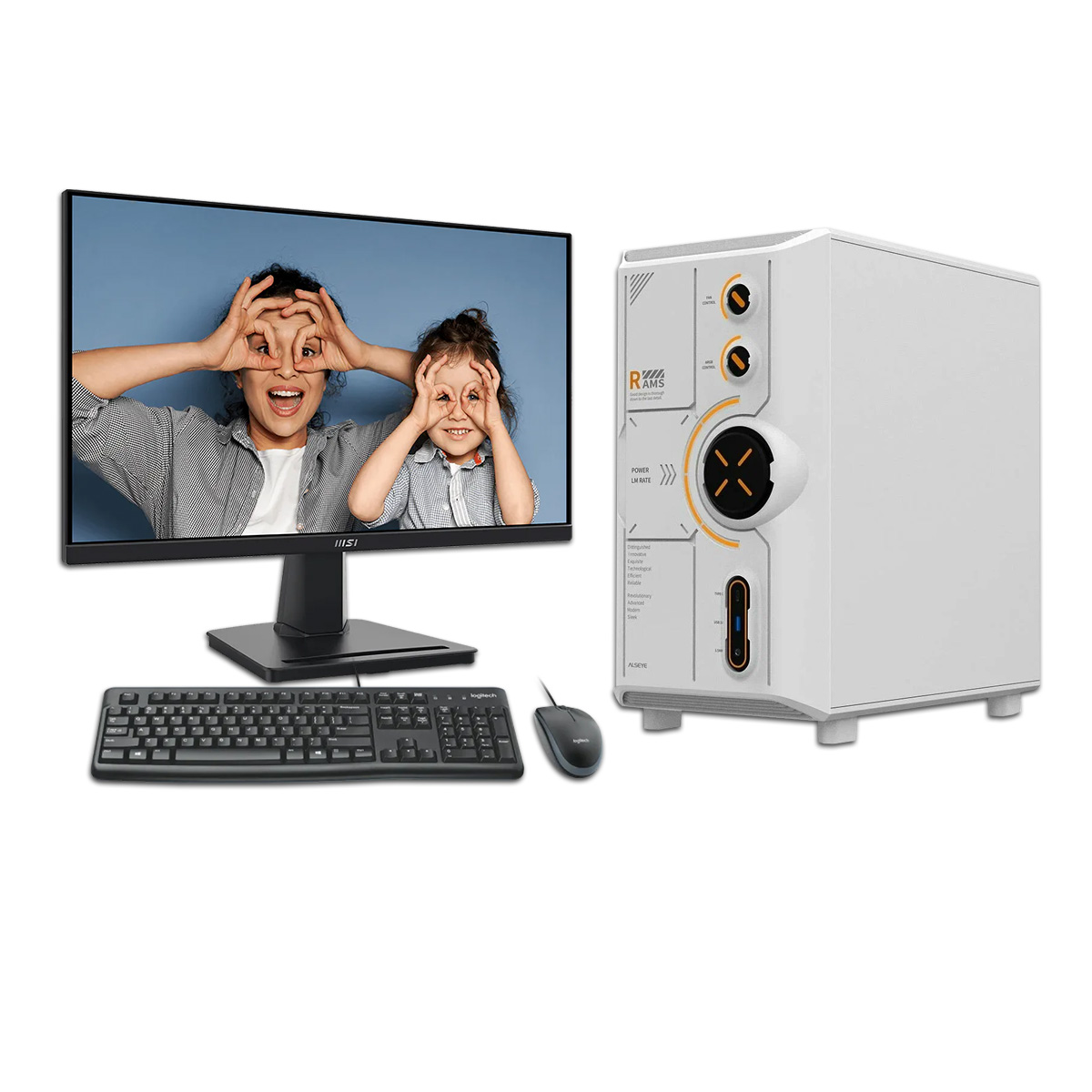 PC Profesional Bhairava 5600G / Monitor 22" / Kit de Teclado & Mouse / Computadora Profesional - Bulltech Store - Tienda en CDMX - Assembled Pro Computer