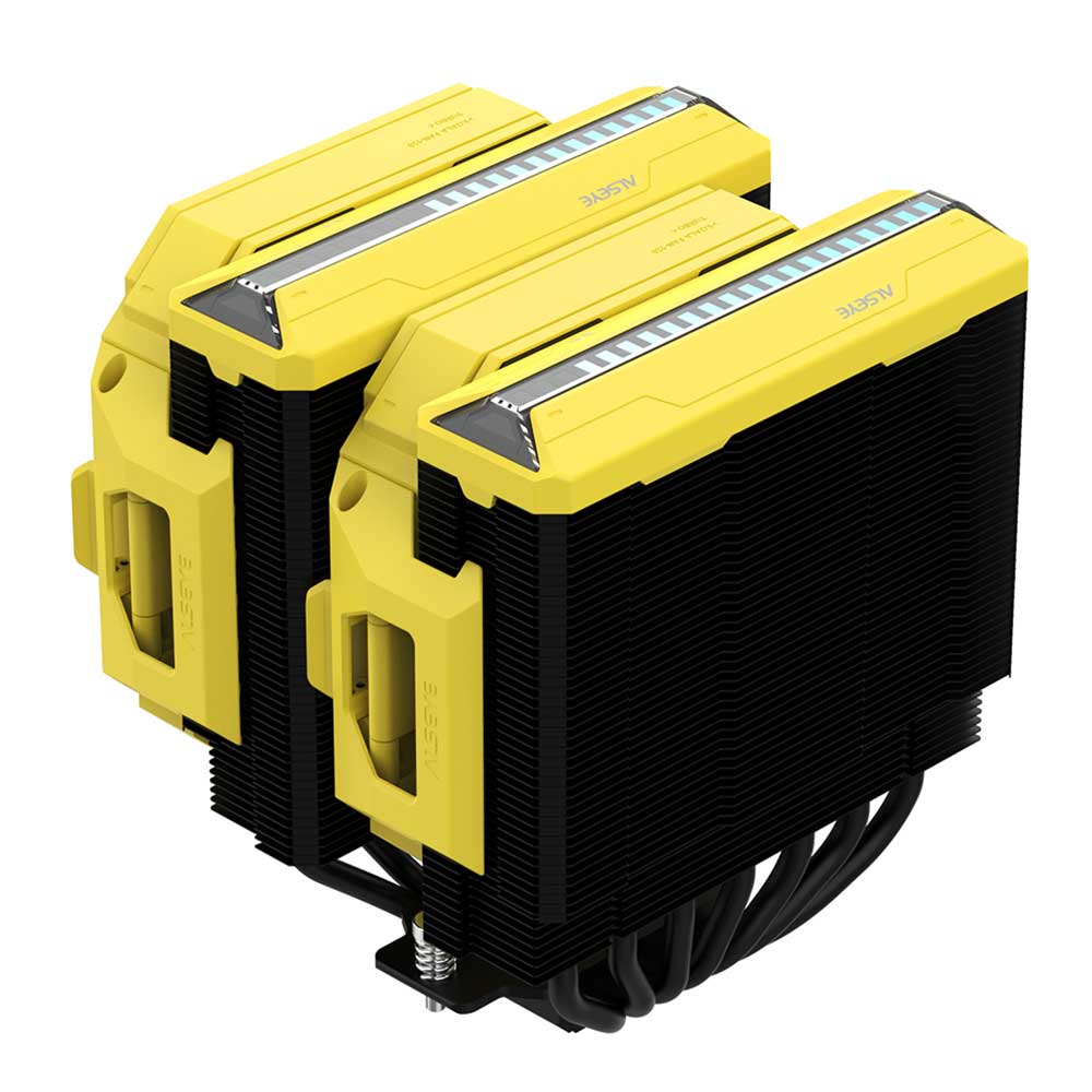Disipador ALSEYE W700 PRO Yellow - Bulltech Store - Tienda de Cómputo en CDMX - PC Gamer