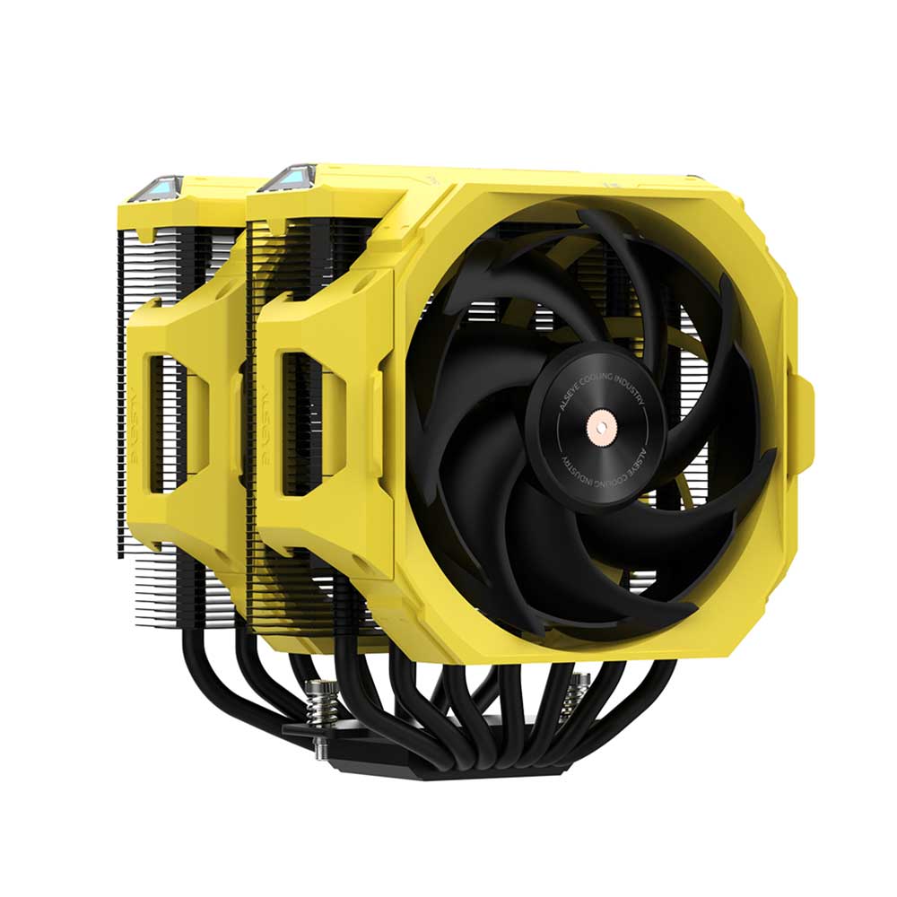 Disipador ALSEYE W700 PRO Yellow - Bulltech Store - Tienda de Cómputo en CDMX - PC Gamer