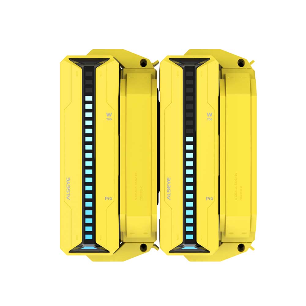 Disipador ALSEYE W700 PRO Yellow - Bulltech Store - Tienda de Cómputo en CDMX - PC Gamer