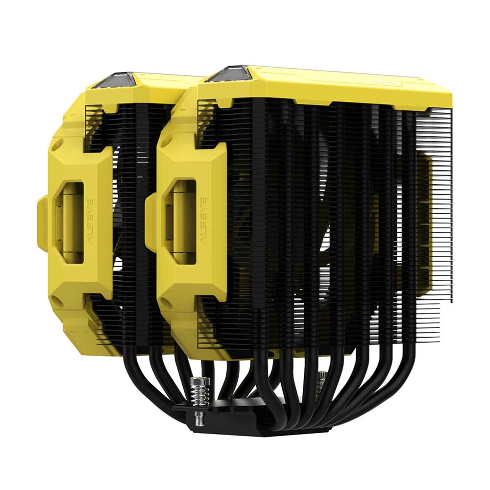 Disipador ALSEYE W700 PRO Yellow - Bulltech Store - Tienda de Cómputo en CDMX - PC Gamer