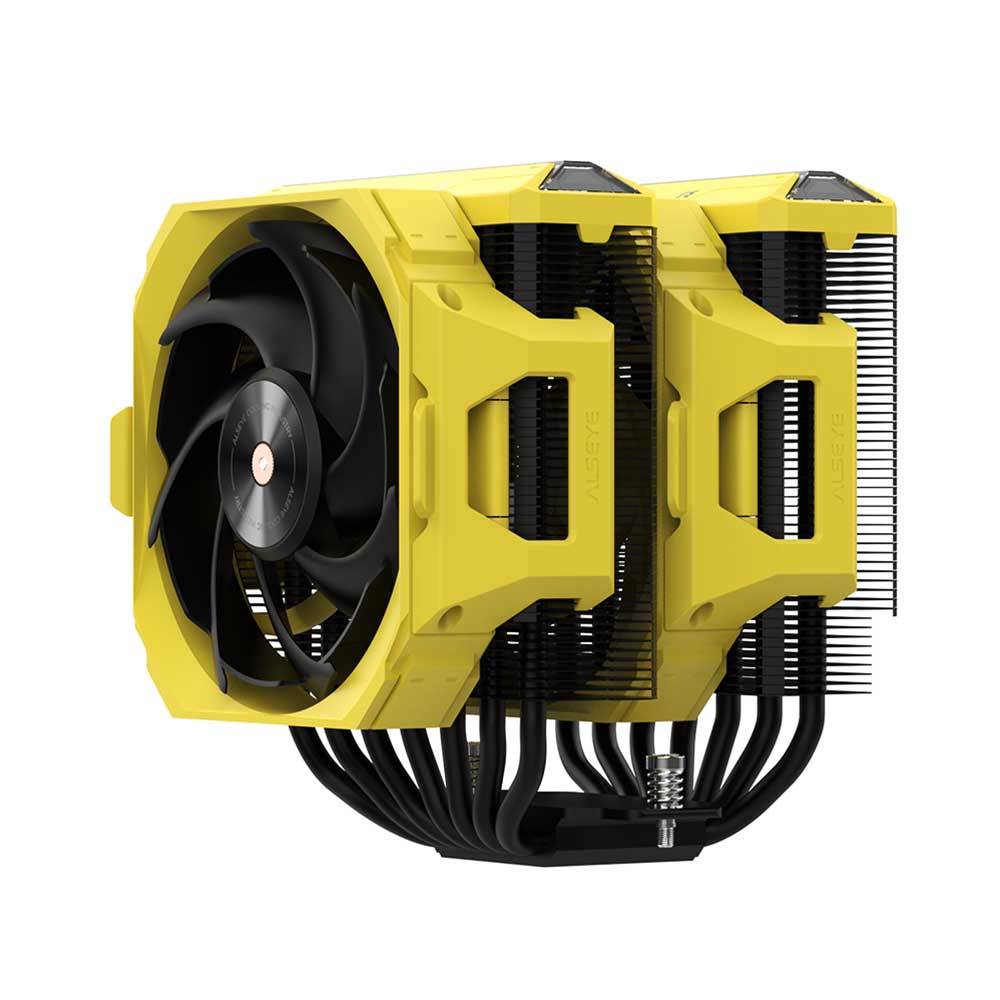 Disipador ALSEYE W700 PRO Yellow - Bulltech Store - Tienda de Cómputo en CDMX - PC Gamer