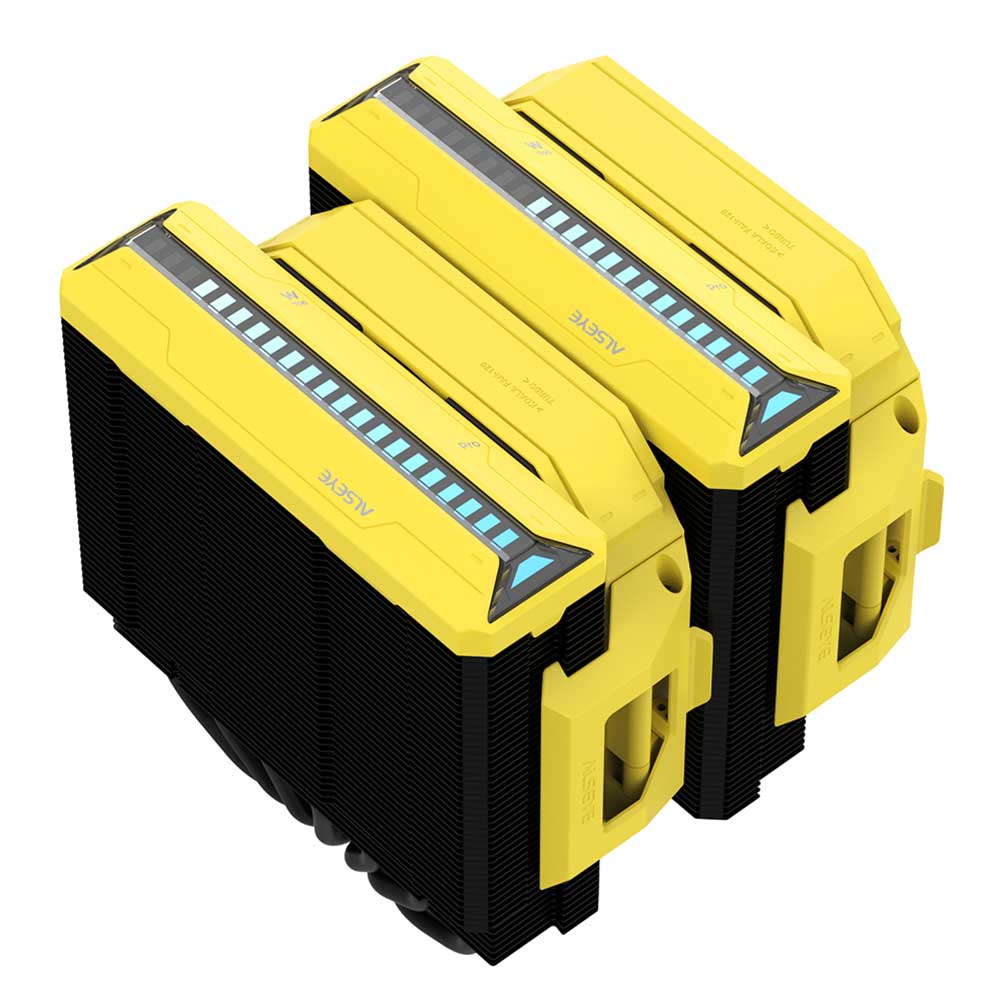 Disipador ALSEYE W700 PRO Yellow - Bulltech Store - Tienda de Cómputo en CDMX - PC Gamer