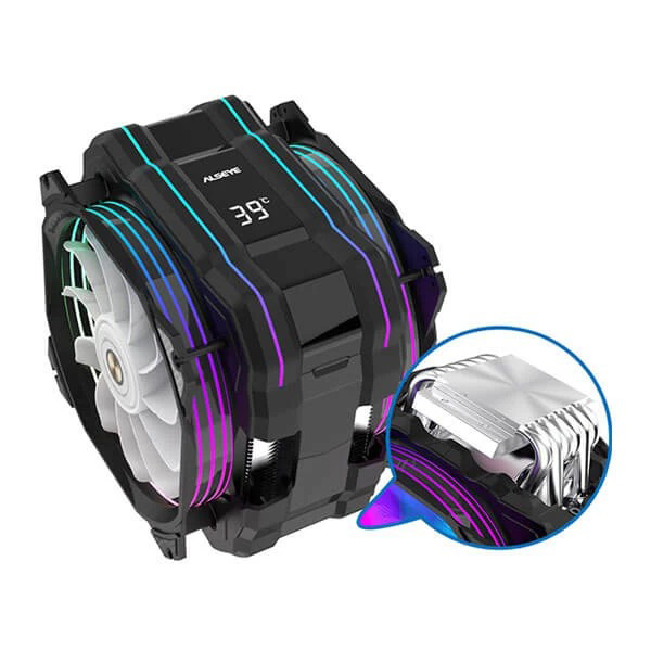 Disipador ALSEYE M120D Plus II - Tienda de Cómputo en CDMX - PC Gamer
