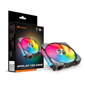 Kit Ventiladores Cougar APOLAR 120 ARGB - Bulltech Store - Tienda de Cómputo en CDMX - PC Gamer