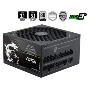 Fuente de Poder MSI MAG A1200PLS PCIE5 - Bulltech Store - Tienda de Cómputo en CDMX - PC Gamer