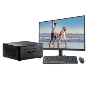 Mini Computadora Profesional Intel Core i7 (NUC11TNHi7) / Monitor 24" / Kit de Teclado & Mouse / Hogar - Negocio - Escuela - - Computadora Gamer y Profesional - Bulltech Store - Tienda en CDMX - Assembled Pro Computer