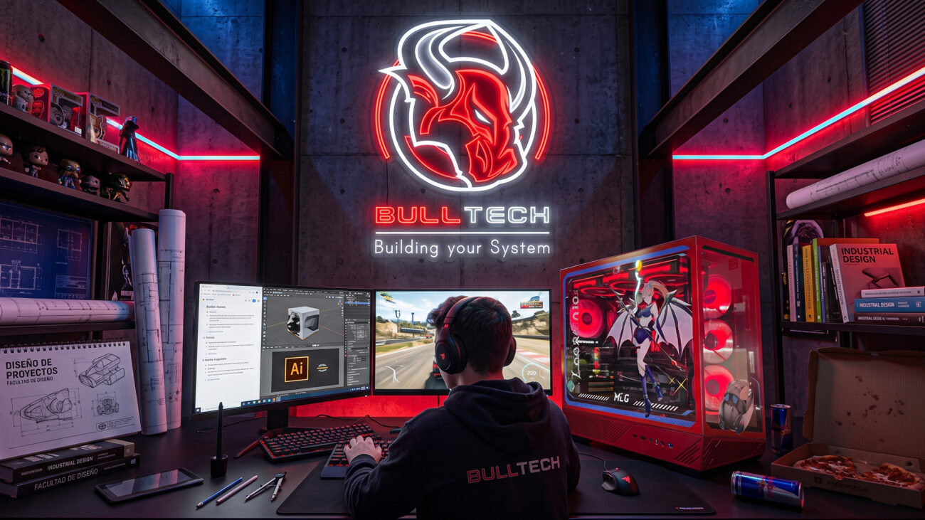 Computadoras Gamer Profesionales en Bulltech Store | Potencia, Garantía y Asesoría Especializada