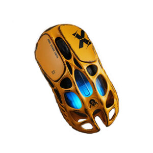 Mouse Gamer GravaStar Mercury X Pro Battle-Worn Yellow GS X PRO_YLW - Bulltech Store - Tienda de Cómputo en CDMX - PC Gamer - Computadora Gamer