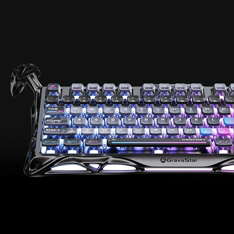 Teclado Gamer GravaStar Mercury K1 Pro Cyberpunk GS K1 PRO_CBLK - Bulltech Store - Tienda de Cómputo en CDMX - PC Gamer - Computadora Gamer