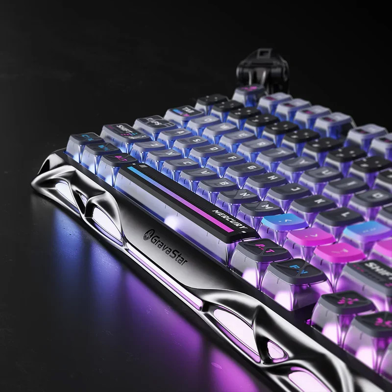 Teclado Gamer GravaStar Mercury K1 Pro Cyberpunk GS K1 PRO_CBLK - Bulltech Store - Tienda de Cómputo en CDMX - PC Gamer - Computadora Gamer