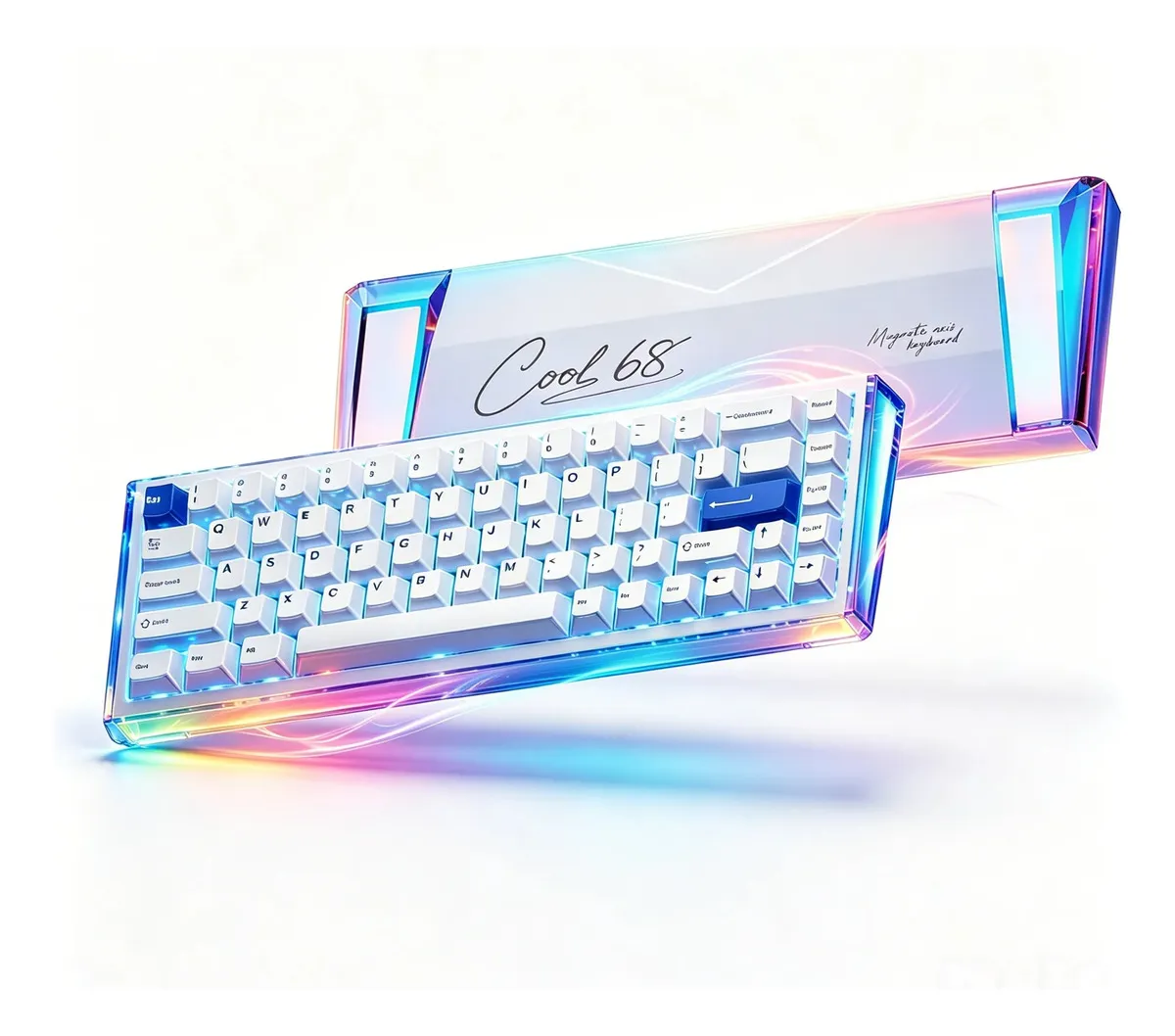 Teclado Mecánico Gamer Magnético Gamer COOL 68 - Tienda de Cómputo en CDMX - PC Gamer - Computadora Gamer