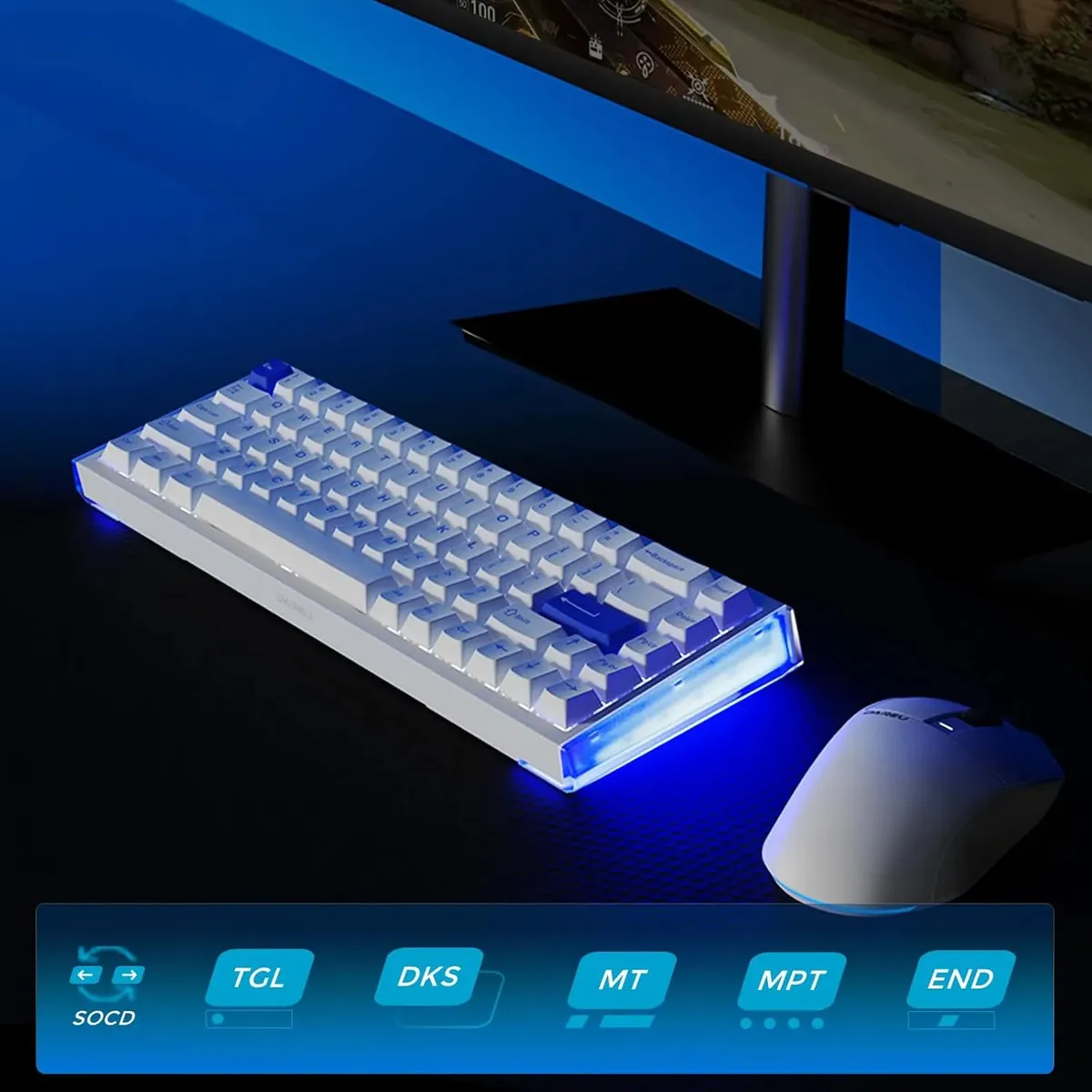 Teclado Mecánico Gamer Magnético Gamer COOL 68 - Tienda de Cómputo en CDMX - PC Gamer - Computadora Gamer