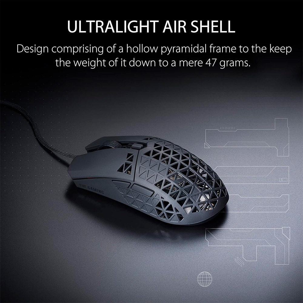 Mouse Asus TUF Gaming M4 Air - Tienda de Cómputo en CDMX - PC Gamer - Computadora Gamer