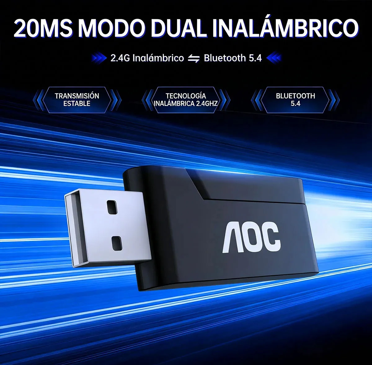 Audífonos Gamer AOC Captain 700 Pro - Tienda de Cómputo en CDMX - PC Gamer - Computadora Gamer
